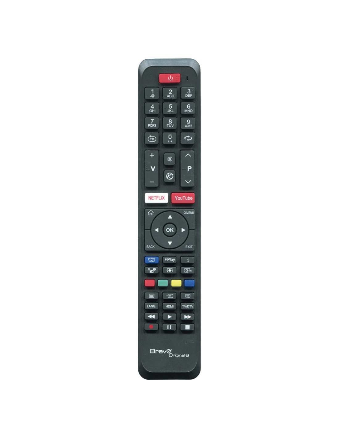 Telecomando Telefunken Universale Smart TV Bravo Original 6 Pronto All